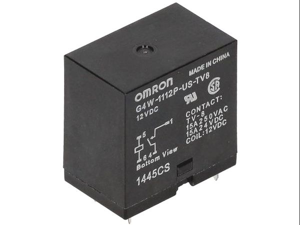 G4W-1112P-US-TV8 12VDC electronic component of Omron