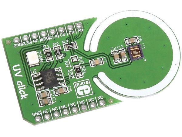 UV CLICK electronic component of MikroElektronika