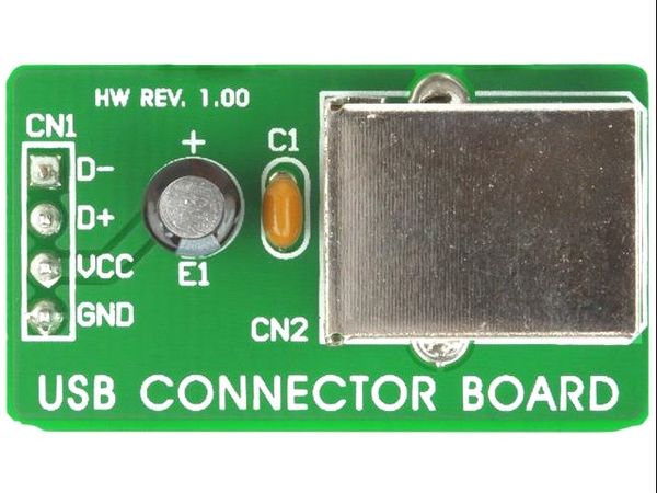 USB CONNECTOR electronic component of MikroElektronika