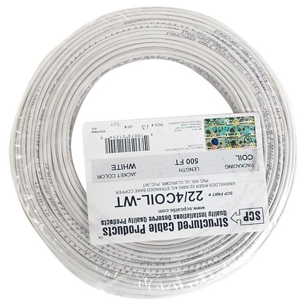 22/4COIL-WT  Wire & Cable