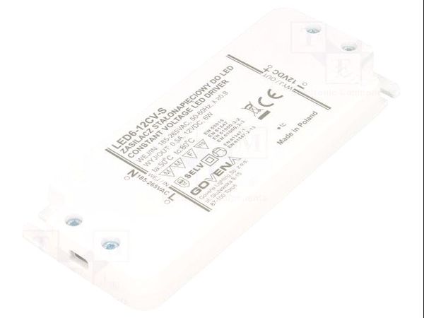 Z-LED-6W-12CV-SLIM electronic component of Govena