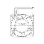 MF40201V2-1000U-A99 electronic component of Sunon