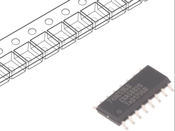 74HC595D.118 electronic component of Nexperia