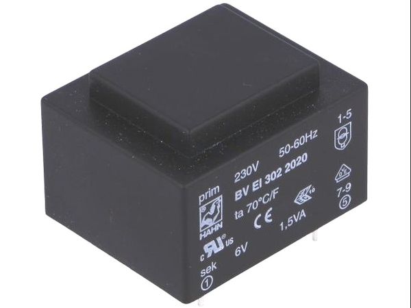 BV EI 302 2020 electronic component of Hahn