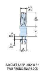 10180 electronic component of Heyco