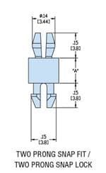 10244 electronic component of Heyco