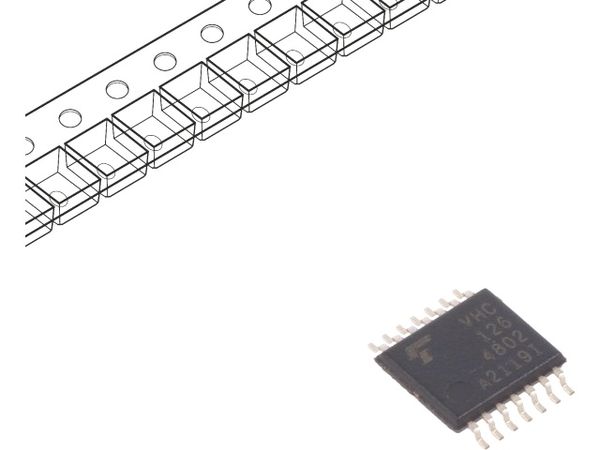 74VHC126FT(BE) electronic component of Toshiba