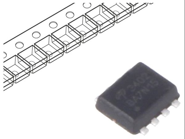 AON3402 electronic component of Alpha & Omega