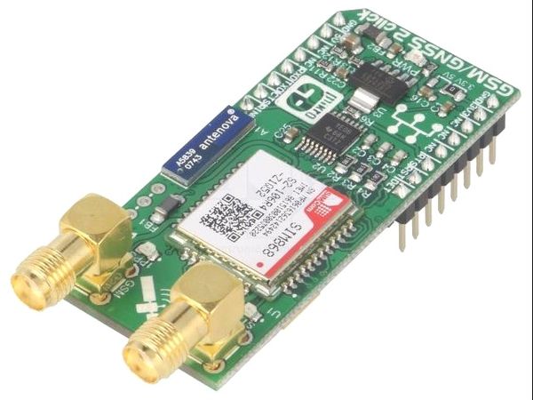 GSM/GNSS 2 CLICK electronic component of MikroElektronika