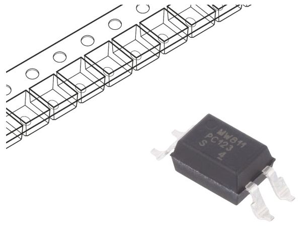 PC123Y23FP9F electronic component of Sharp