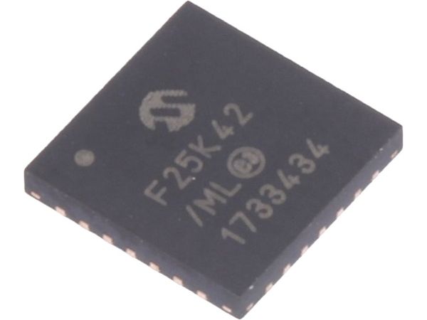 PIC18F25K42-I/ML electronic component of Microchip