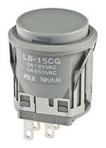 LB15CGW01-H electronic component of NKK Switches