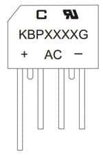 KBPC35005W-G electronic component of Comchip