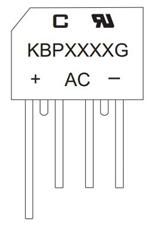 KBPC2504W-G electronic component of Comchip