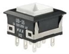 UB25KKW016G electronic component of NKK Switches
