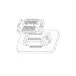 10106813-063112LF electronic component of Amphenol