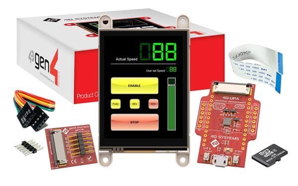 gen4-uLCD-28D-AR electronic component of 4D Systems
