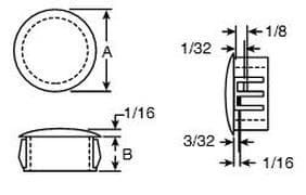 561-M2713W electronic component of Eagle Plastic