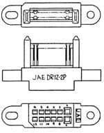 DR-12-2PC-F0-1 electronic component of JAE