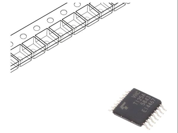 74VHCT125AFT(BJ) electronic component of Toshiba