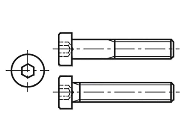 M6X14/BN17 DIN7984 electronic component of Bossard