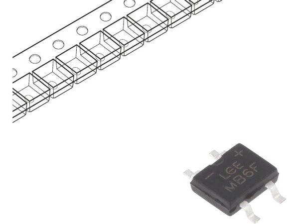 MB6F electronic component of Luguang