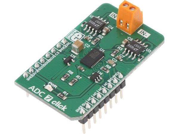 ADC 7 CLICK electronic component of MikroElektronika