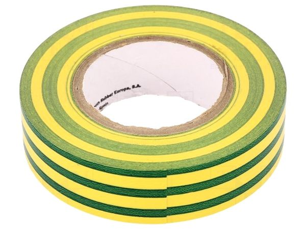 N-10 PVC TAPE 19MMX20M Y/G electronic component of PLYMOUTH