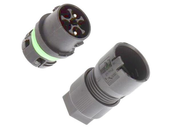 3801/V-M-2P-BK  Connectors