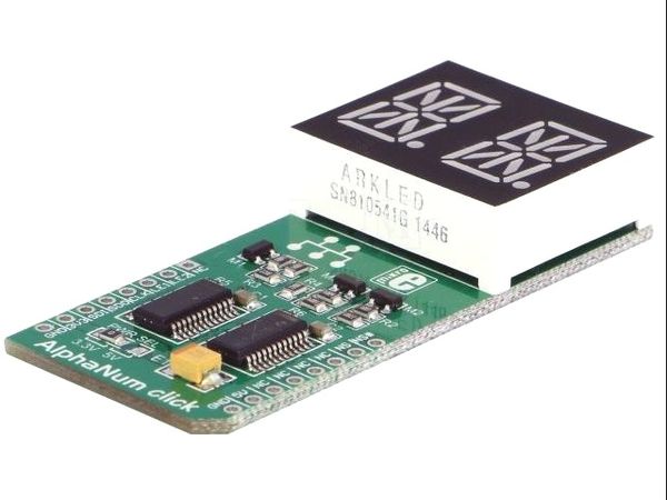 ALPHANUM G CLICK electronic component of MikroElektronika