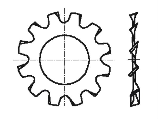 M2.5/BN789 DIN6797A electronic component of Bossard