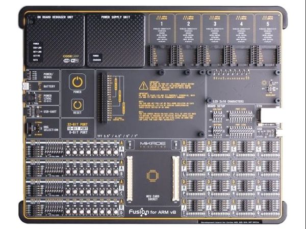 FUSION FOR ARM V8 MSP432P401R electronic component of MikroElektronika