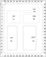 MPM3686GRU electronic component of Monolithic Power Systems