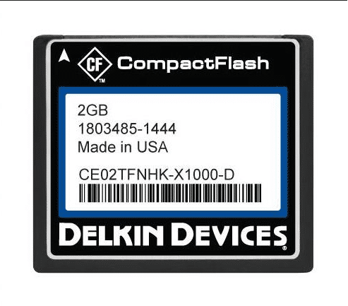 CE02TFNHK-X1000-D electronic component of Delkin Devices