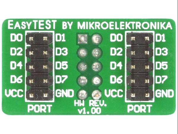 EASYTEST electronic component of MikroElektronika