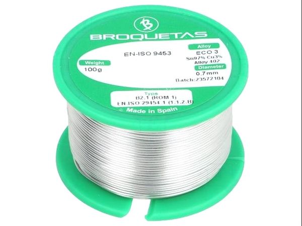 ECO3 B2.1 0,7MM 100GR electronic component of Broquetas