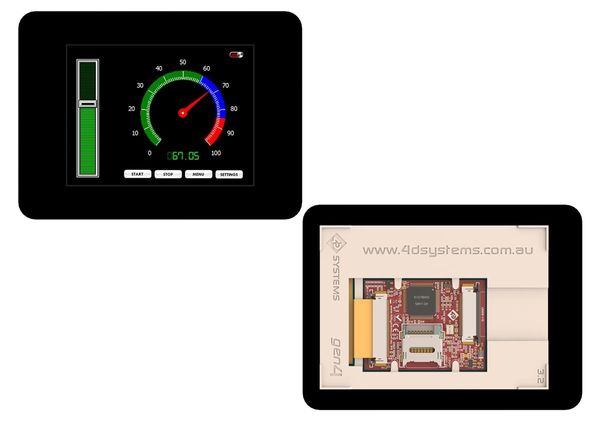 gen4-uLCD-32DCT-CLB-AR electronic component of 4D Systems