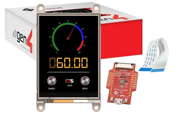 gen4-uLCD-32DT-AR electronic component of 4D Systems