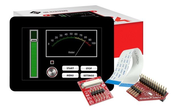 gen4-uLCD-35DCT-CLB electronic component of 4D Systems