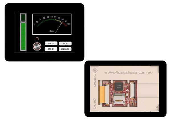 gen4-uLCD-35DCT-CLB-AR electronic component of 4D Systems