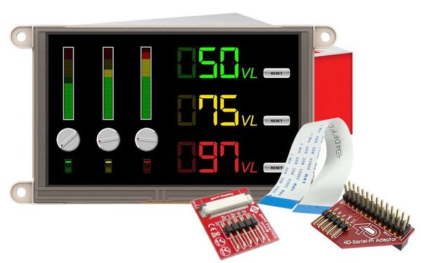 gen4-uLCD-50DT electronic component of 4D Systems