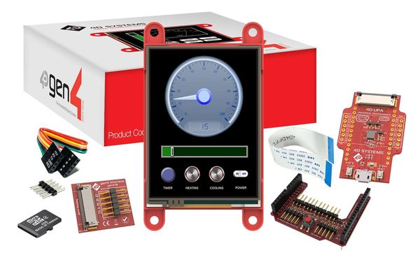 SK-GEN4-24PT-PI electronic component of 4D Systems