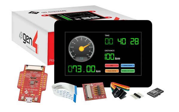 SK-gen4-43DCT-CLB-AR electronic component of 4D Systems