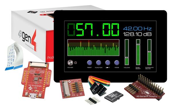 SK-gen4-70DCT-CLB electronic component of 4D Systems