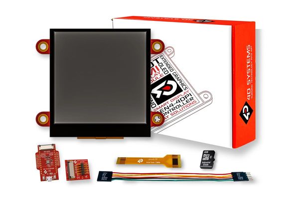 SK-pixxiLCD-25P4-CTP electronic component of 4D Systems