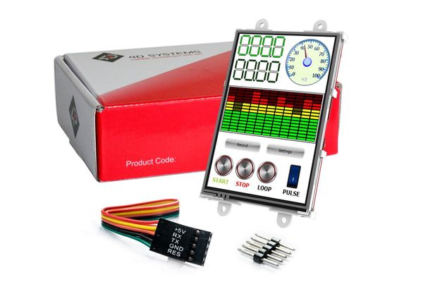 uLCD-35DT-AR electronic component of 4D Systems