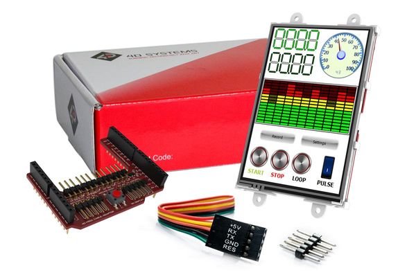 uLCD-35DT-Pi electronic component of 4D Systems