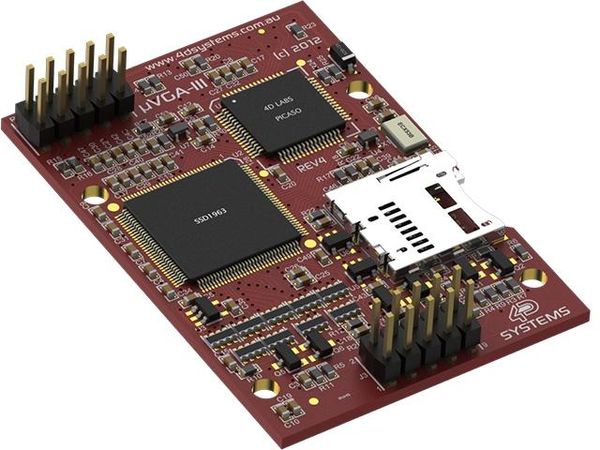 uVGA-III electronic component of 4D Systems