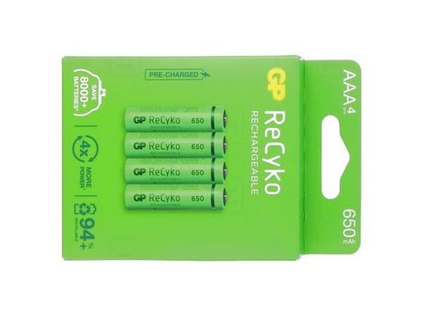 4X 65AAAHCE NiMH - Nickel Metal Hydride Battery