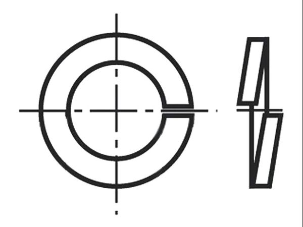 M4/BN5258 DIN7980 electronic component of Bossard